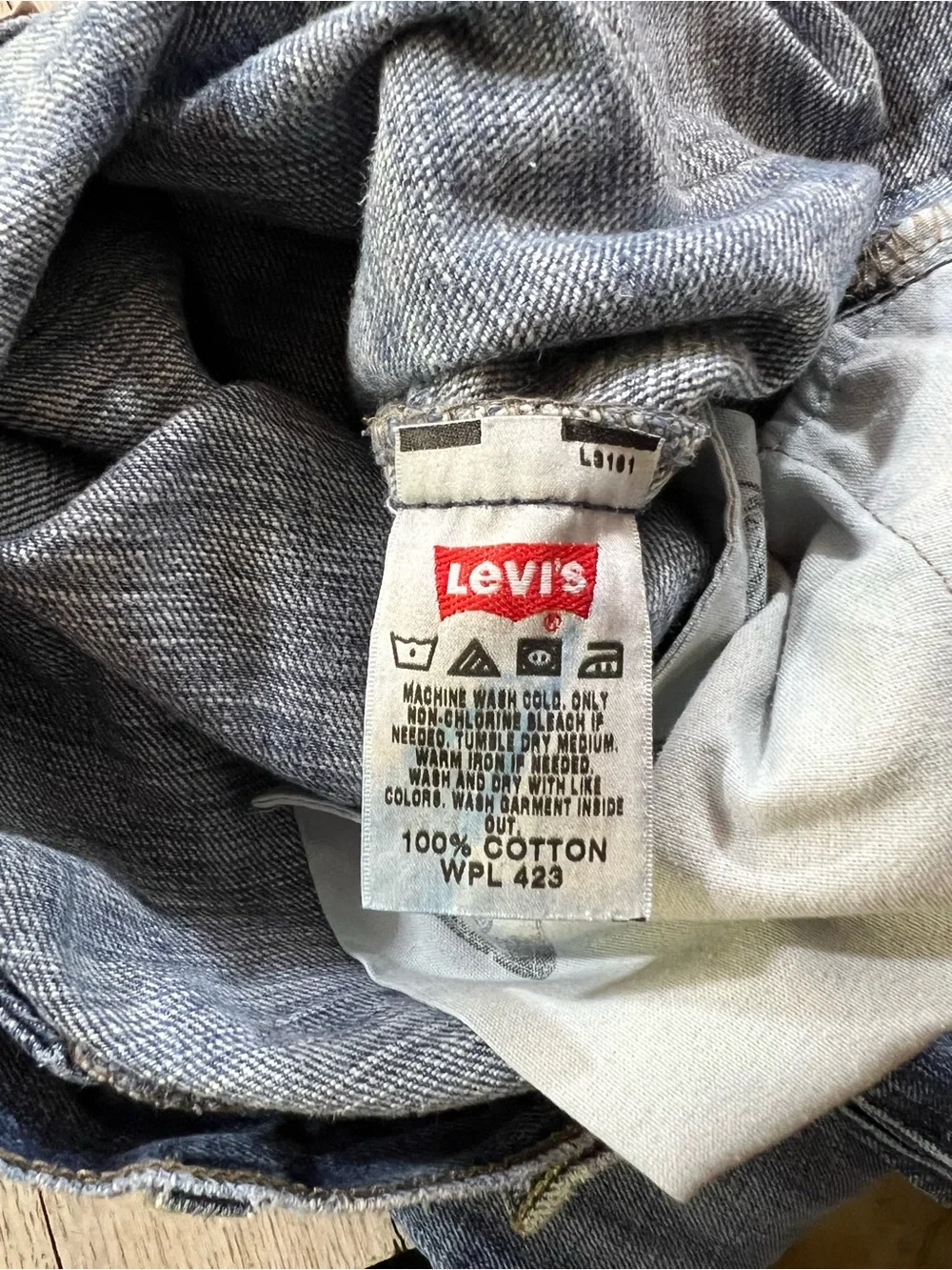 Levi’s 501 XX 2008 Straight Leg Denim Blue Jeans Size 31x34